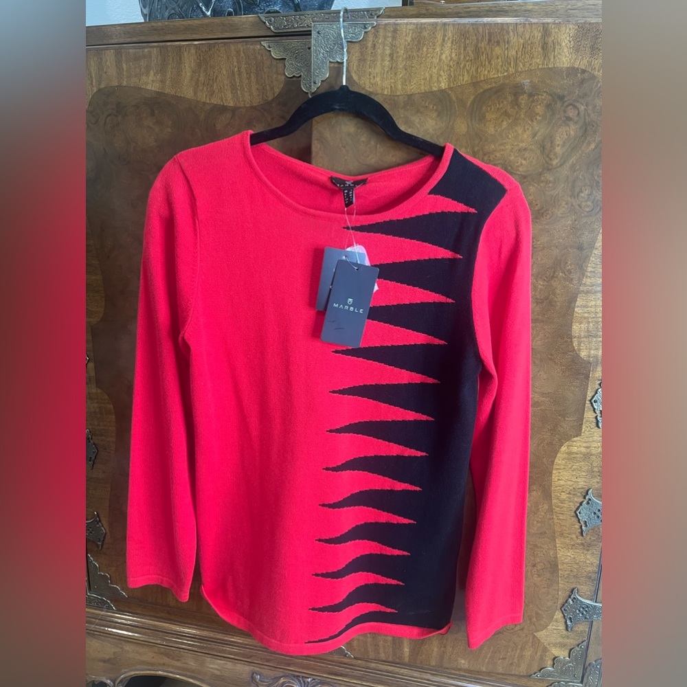 Women’s Marble Brand Sweater (Made In Scotland)
